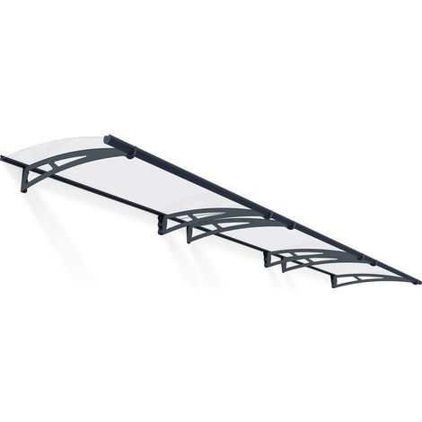 Palram - Canopia Vordach Aquila 4500 Anthrazit 92x450x18 cm