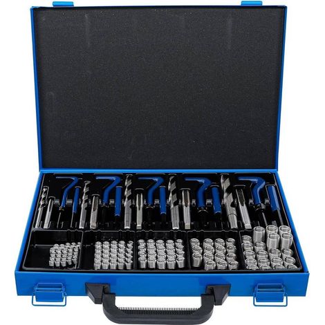 Kit de Réparation de Filets M6-M14 - 130 pcs - Acier, Complet et Pratique - Pro - D-Work