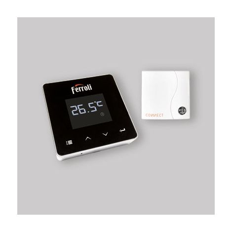 Cronotermostato connect smart comando remoto wi-fi ferroli 013011xa