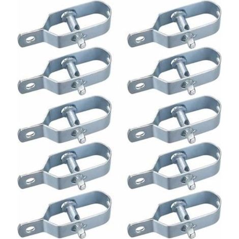 Tendeur de fil, tendeur de clôture, tendeur de fil barbelé, kit de connexion pour tendeur de fil (10 pièces) LO-Ron