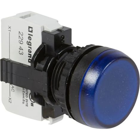 Voyant lumineux Osmoz complet IP69 bleu 230V LEGRAND 023793