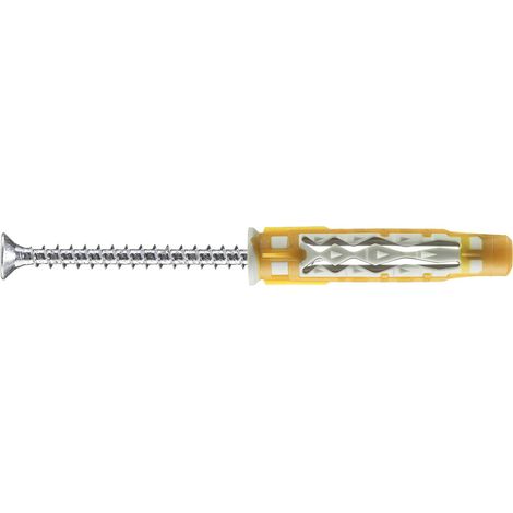 Blister de 30 chevilles bi-matière COLORTECH 5x30 avec vis - SPIT - 569245