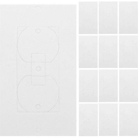 50 pièces de joints d'isolation pour prises murales, joints d'étanchéité de rechange pour prises de courant. (1/5)