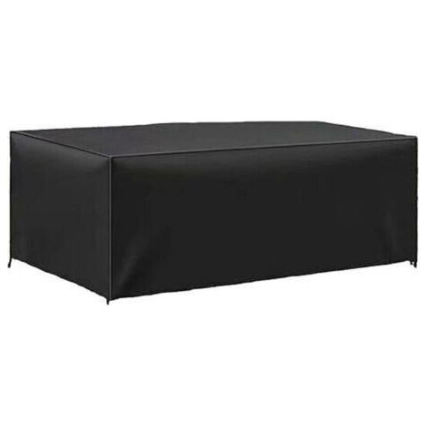 BUNTHAUS Housse Table de Jardin 180 x 120 x 74cm, Housse de Protection Bâche Résistante aux Intempéries et aux Déchirures 420D Oxford pour Mobilier Salon de Jardin (1/4)