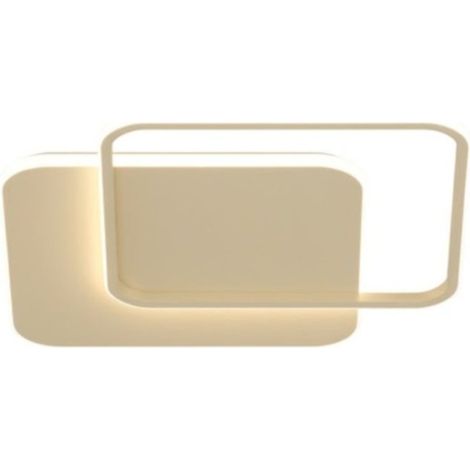 Plafoniera moderna top light earth 1241 80 led cct switch metallo, finitura metallo sabbia (1/5)
