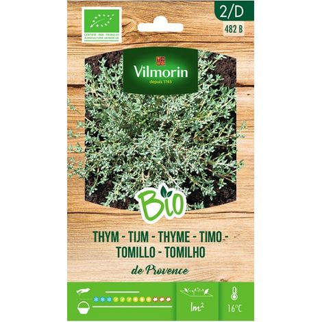 Semi di semi di bio da giardino Vilmorin superiori a 0,5 gr