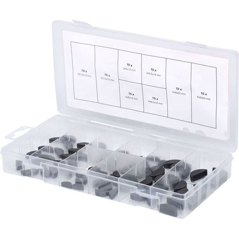 KS TOOLS 970.0560 ASPÉRULE CLÉS ASSORTIMENT, 80 PIÈCES (1/6)