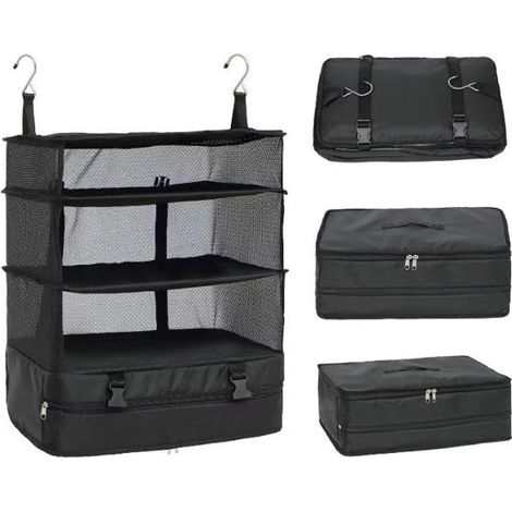 JANMIR-Rangement de voyage multifonctionnel pour vêtements
