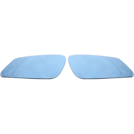 Specchietto retrovisore riscaldato Acouto compatibile con Serie 5 F07 F10 F11 51167251583, vetro di ricambio grandangolare sinistro e destro per la sicurezza del conducente.