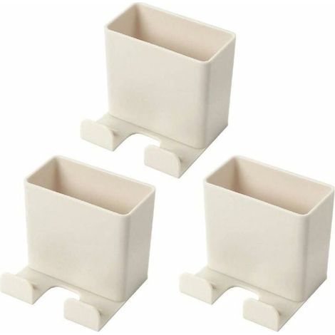 Aufbewahrungsbox-Set, 3er-Pack – Wandmontage – ABS – Platzsparend (1/5)