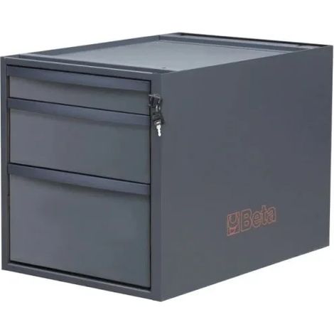 Beta C58CSH/A 3C Cassettiera per banchi componibili C58BC con 3 cassetti (1/3)