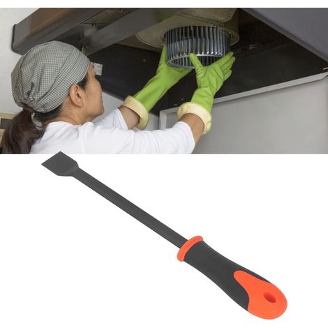 Grattoir, grattoir cylindrique, dissolvant de colle, dissolvant de coulis, grattoir, dissolvant d'huile pour joints de hotte, petit grattoir, modèle long - grande tête (1/5)