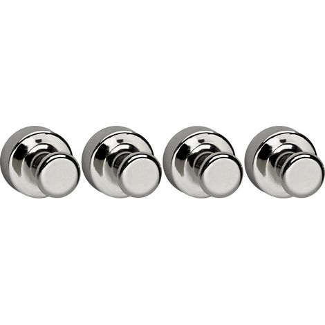 Maul Magnete neodimio (Ø x A) 20 mm x 24 mm cono Argento 4 pz. 6168896 (1/5)