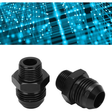 10AN auf 3/8 NPT Kraftstoffleitungsanschlussadapter (2 Stück) (1/5)