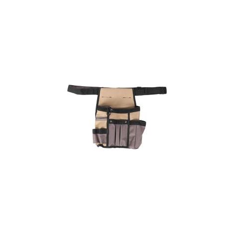 Sac de Taille de Jardin, Sac de Ceinture Multifonctionnel Portable pour Outils de Jardinage, Ceinture réglable (1/4)
