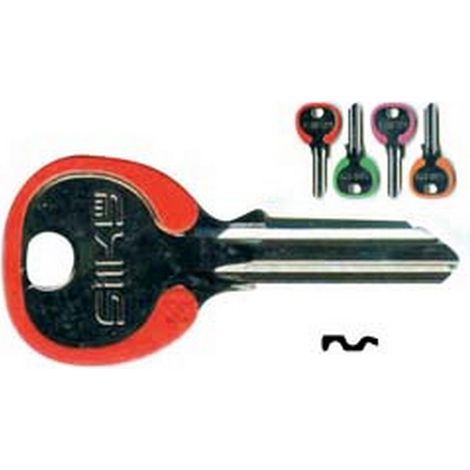 100PZ chiavi cilindri 5 spine piccole cs7dz cs7dz dx silky 4 colori assortiti