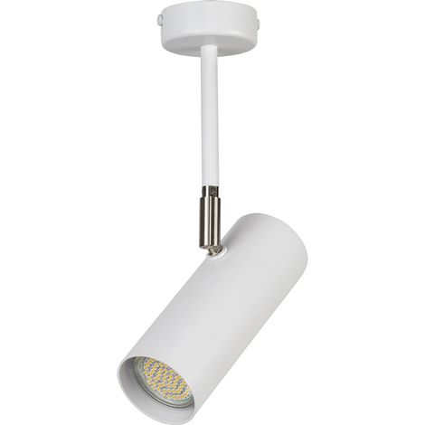 Faretto soffitto minimal bianco 30cm GU10 25W Sigma