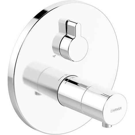 Hansa Varox Pro - Mitigeur thermostatique encastré, 2 sorties, chrome 40589083