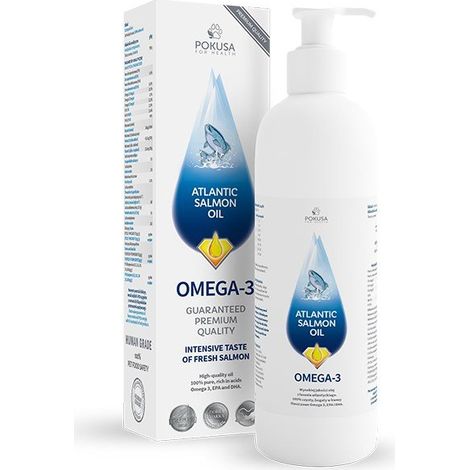 Huile de saumon atlantique Temptation Raw Diet Line 300 ml
