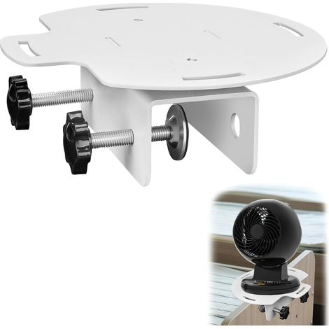 Support de ventilateur pour lit de dortoir, support de ventilateur de lit, support de ventilateur universel pour lit superposé et lit mezzanine, essentiels pour dortoir universitaire (1/5)