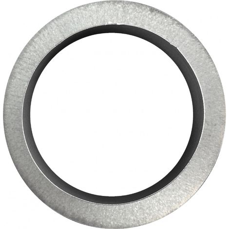 piquage à plat galvanisé diamètre 160mm (1/2)
