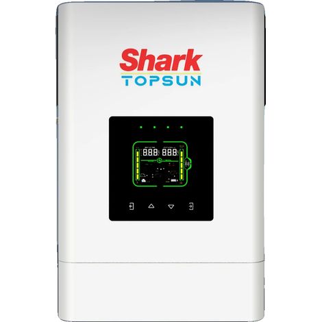 Inversor solar híbrido, doble salida, carga inteligente, cargador de 120 A, 6,5 kW-48 V (1/5)