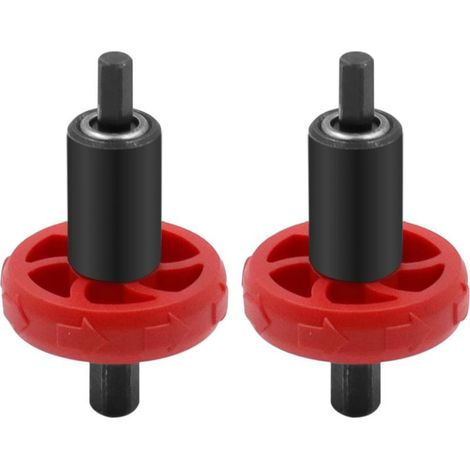 Lot de 2 adaptateur De Bits Moteur Électrique Robuste Pour Les Tondeuses Starter À Saut En Acier Avec Démarreur Saut Conception À Instruction Rapide (1/4)