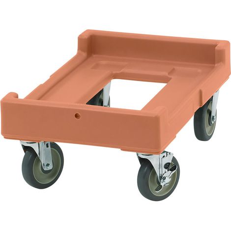 Chariot pour série UPCS - 42 x 62 x 26.5 cm - Café - Cambro
