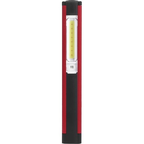 Lampe de travail LED COB magnétique portable extérieure, lampe de poche d'urgence USB rechargeable, éclairage blanc et rouge (1/5)