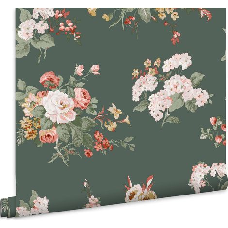 Laura Ashley Rosemore Fern Vliestapete 10mx52cm
