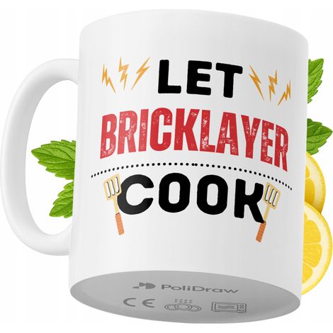 Mug humoristique pour maçon - Mug à café/thé avec texte amusant - Idéal pour les anniversaires, les fêtes et les occasions spéciales - Mug premium pour la maison, le bureau et le travail - Blanc - 330