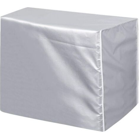 Couvercle de Climatiseur Extérieur, Housse Climatiseur Extérieur Poussière, Anti Poussière Anti-Neige Imperméable Housse pour Climatiseur De Maisons (86 32 56cm) (1/4)