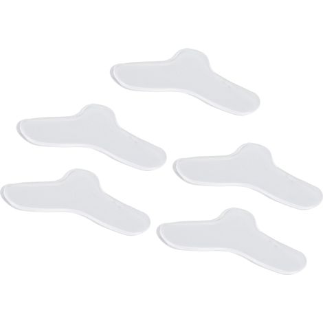 Jeu de 5 pastilles nasales en gel silicone pour machine respiratoire, accessoires de remplacement compatibles masque facial, coussinets souples et confortables. (1/5)