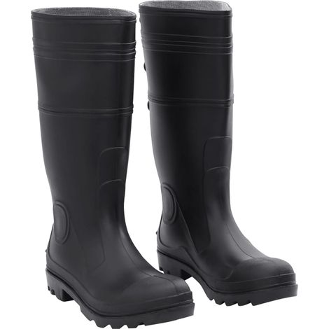 Stivali Wellington vidaXL, neri, taglia 42, in PVC (1/5)