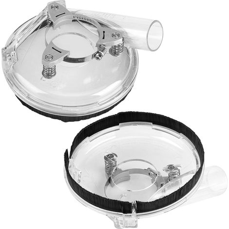 Kit de protection anti-poussière pour meuleuse d'angle et meuleuse portative, idéal pour le meulage à sec. (1/5)