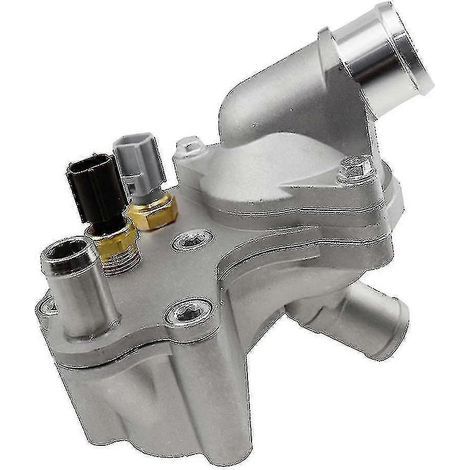 Boîtier de thermostat en aluminium pour Ford Explorer 4.0L V6 (2005-2010), avec capteurs de montage (réf. 2L2Z8575AA). (1/5)