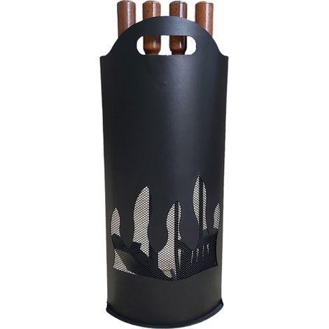 gruppo camino 'fiamma' ø cm 25x60h (1/2)