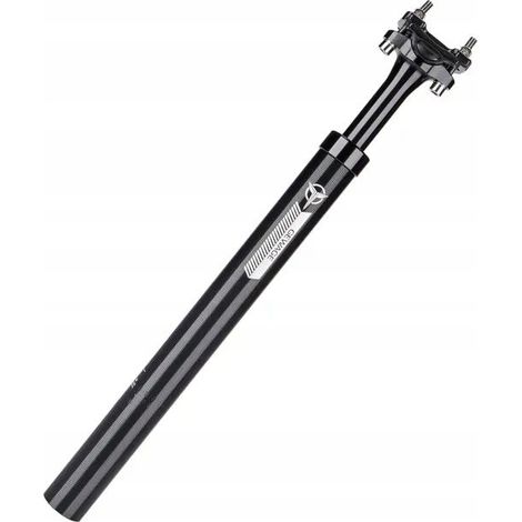 Tija de sillín con suspensión ajustable, de aluminio, 27,2 mm/400 mm. (1/5)