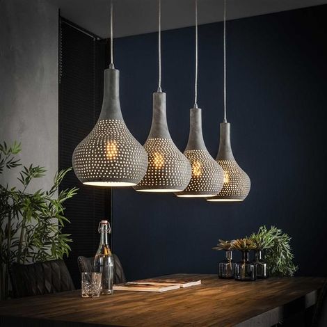 Ceiling Light Dax grey (1/4)