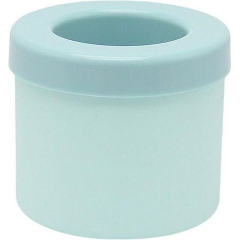 Moule à glaçons en silicone bleu, compartiment pour une fabrication facile de glaçons (1/5)