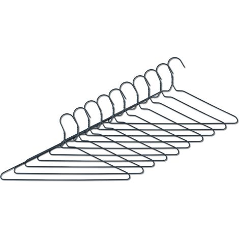 Appendini zeller metallo cromato antiscivolo barra pantaloni 10 (1/4)
