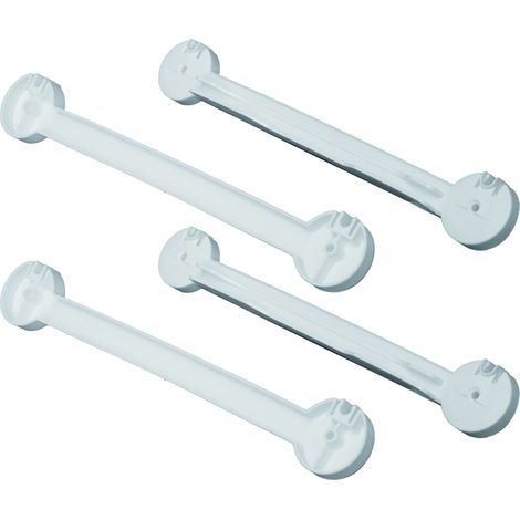 CRUCCIA LATERALE PER SCOLAPIATTI PLASTIFICATI pz. 4