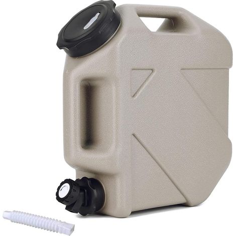 Wasserkanister mit Hahn 10L BPA-frei Trinkwasserbehälter für Camping und Outdoor (1/5)