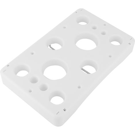 Weißer cremefarbener Spritzbeutelhalter, Ständer, Ablage, Präsentationsregal, Kuchenbackzubehör (1/5)