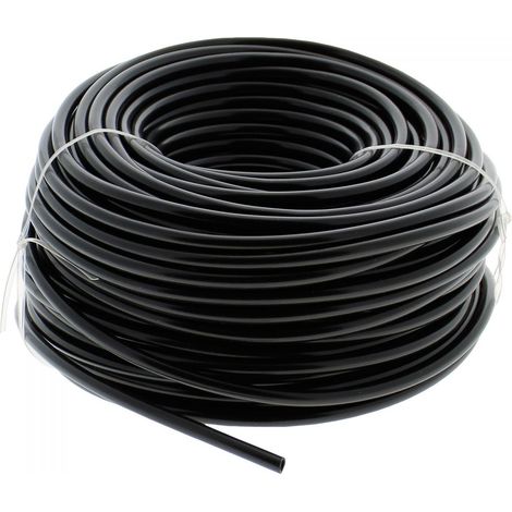 Tuyau PE souple 6mm rouleau de 50 mètres