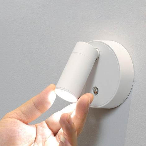 LED-Wandleuchte, Innenwandleuchte, magnetische Touch-Steuerung, 360°-Drehung, dimmbare Wandleuchte (1/5)