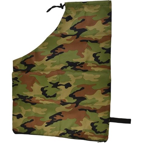 Sac universel pour aspirateur/souffleur à feuilles, remplacement pour déchiqueteuse de jardin, sac de collecte de feuilles de grande capacité imperméable, fond (camouflage) (1/5)
