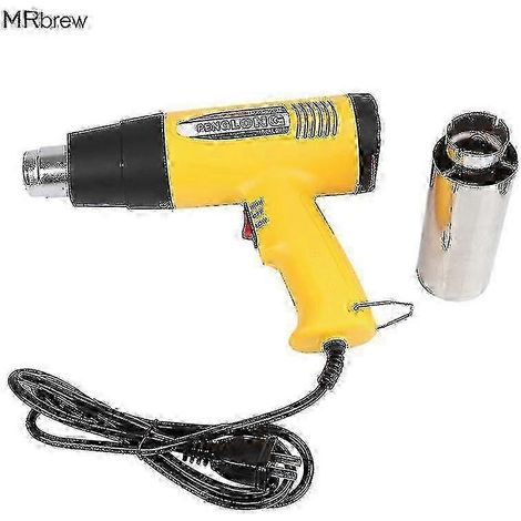 Machine de thermorétraction pour bouchons PVC, machine de scellage de bouchons de bouteilles de vin, pistolet thermique de rétraction pour bouchons de vin (1/5)