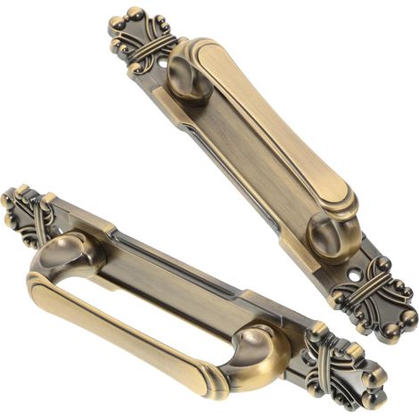 Poignée de porte meuble FUOYLOO en alliage d'aluminium rustique (1/5)
