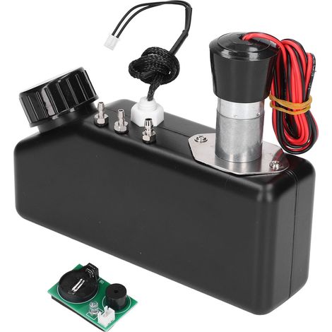 Cartouche encre 500ml imprimante UV mélange auto capteur niveau moteur agitation filtre air PE acier inox, pile CR2032 non incluse (1/5)